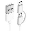 XIAOMI CAVO RICARICA MI 2-IN-1 CABLE MICRO USB TO TYPE-C 100CM