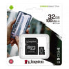 KINGSTON MICRO SD + ADATTATORE SD 32/64/128/256GB CLASS 10