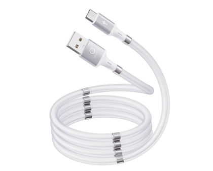 LOSTECH CAVO RICACA MICRO USB AD AVVOLGIMENTO MAGNETICO DA 100CM LS-C70